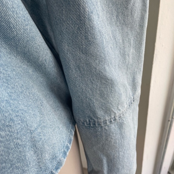 ASOS Denim Lightwash Top US Size 14/ UK 18 NWT - Picture 7 of 13